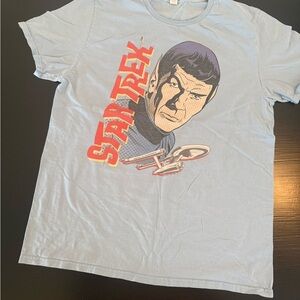 Star Trek Graphic Tee - Light Blue